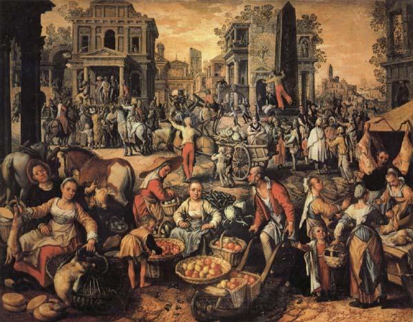 Joachim Beuckelaer Pilate Shows Jesus to the People France oil painting art